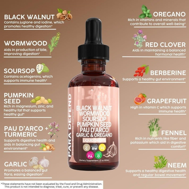 Puravelle Wormwood Black Walnut Parasite Detox